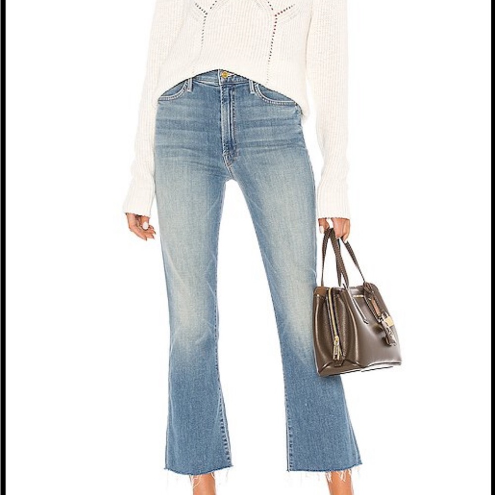 MOTHER “The Hustler Ankle Fray” jeans  “25”